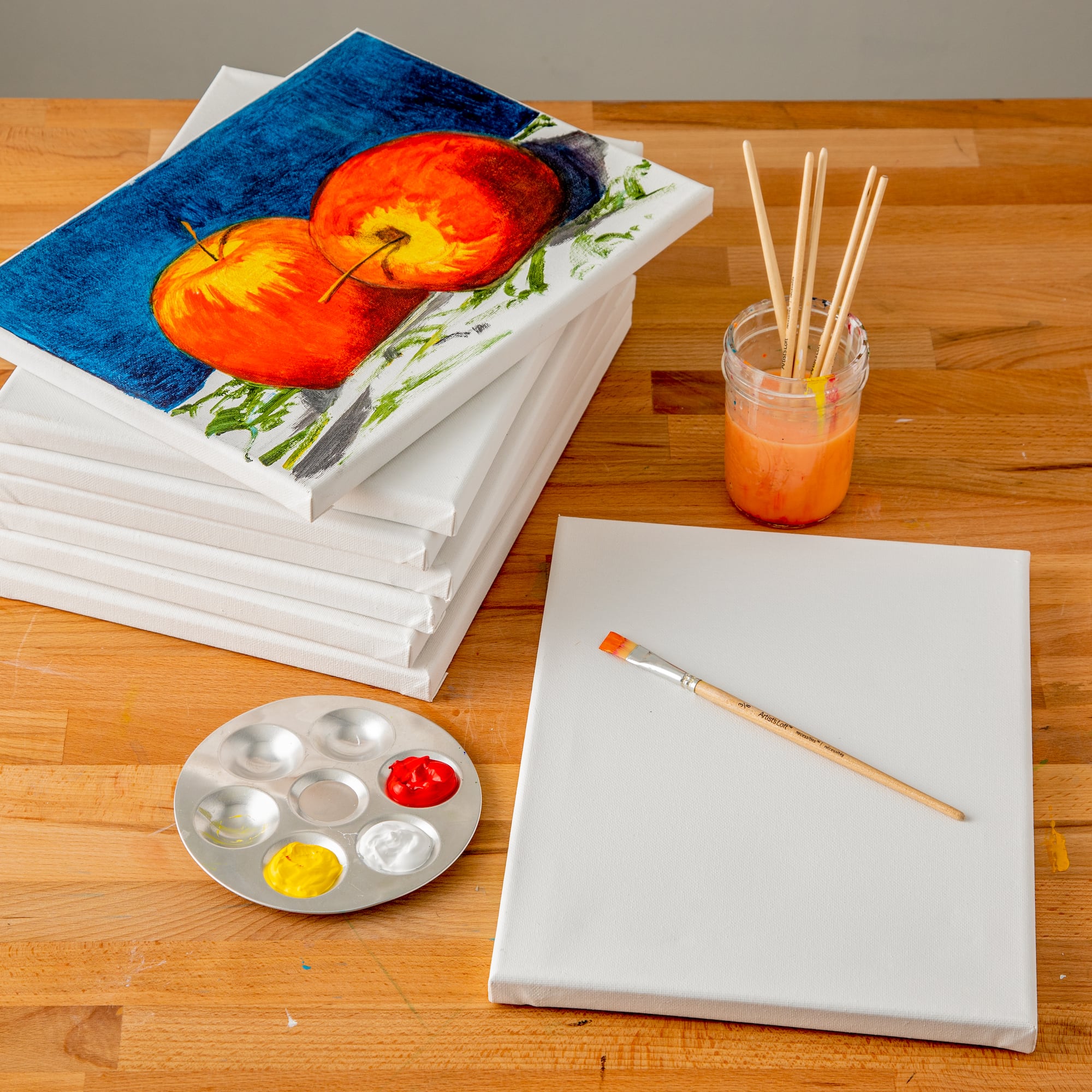 8 Pack 9" x 12" Super Value Canvas by Artist's Loft®